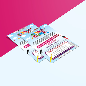 Summer Camp Flyer