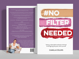 #NO FILTER NEEDED Book Cover Design