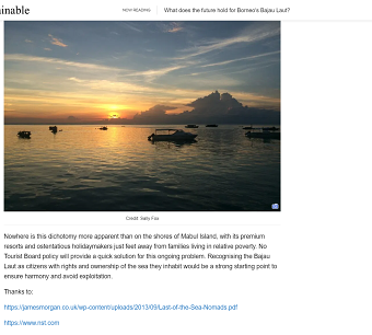 What does the future hold for Borneo's Bajau Laut?