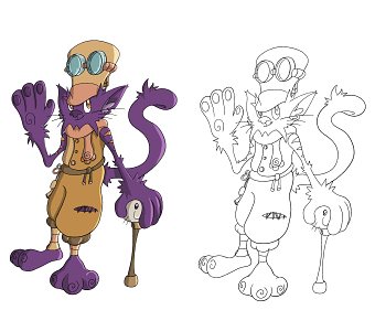 2D Character Designs
