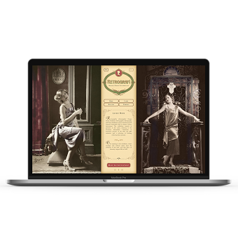 RETROGRAFI STUDIOS WEBSITE DESIGN