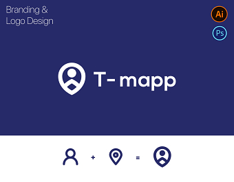 T-mapp branding and logo design