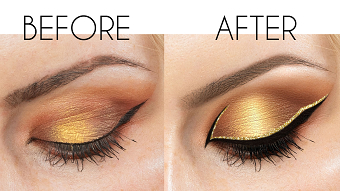extreme eye makeup editing