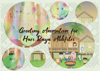 Greeting Animation for Hari Raya Aldifitri