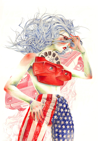 American Gremlin Girl
