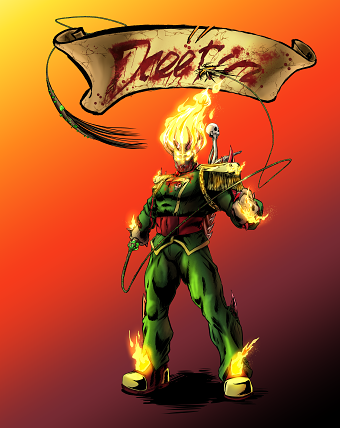 Dreetin Character Design for Tattoo