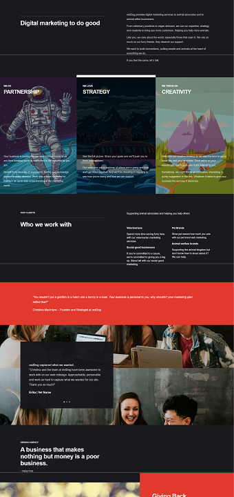 Marketing Agency Homepage