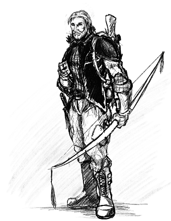 Roland Character Sketch