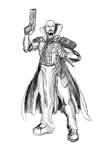 Rapair-Man Character Design