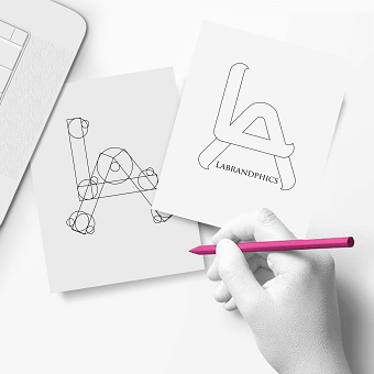 labrandphics logo ideas