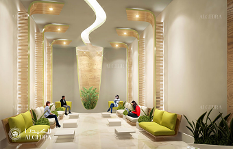 Health care center interior design