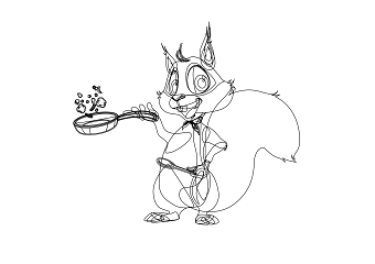 Character designs and sketches for various projects