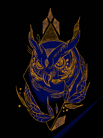 Blue&Ecru