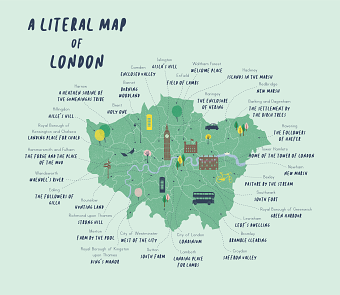 A Literal Map of London
