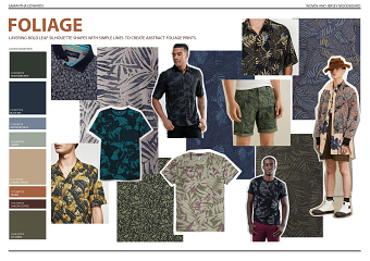Portfolio - Menswear moodboard
