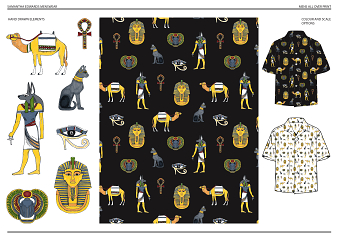 Portfolio - Menswear prints three