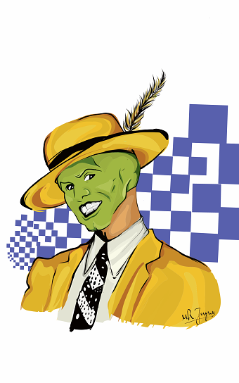 the mask