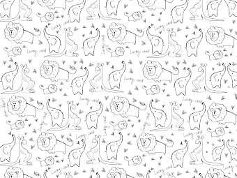 Illustrations for kid's clothes collection