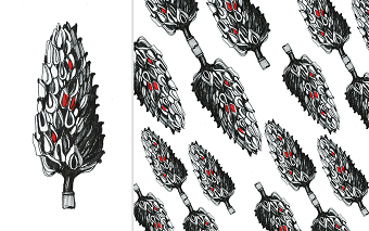 Textile patterns_Magnolia