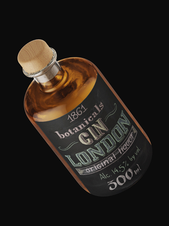 Gin label