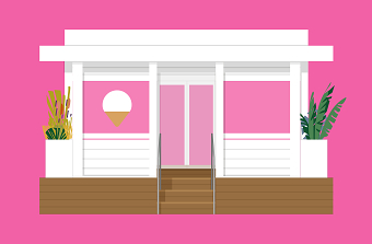 Ice-cream illustrations