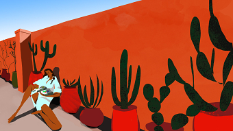 Hot as a cactus
