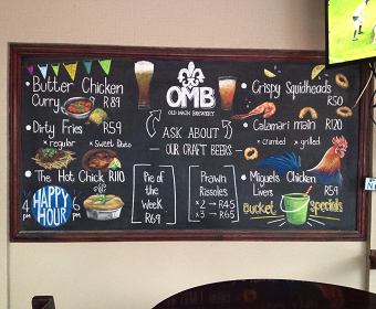 Taphouse Chalkboards