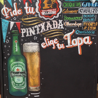 Pintxada Chalkboards
