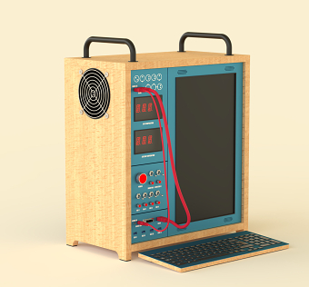 Retro Computer "Mother Russia"