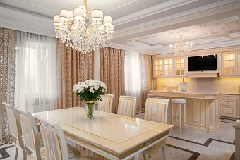 Classic style kitchen-diner