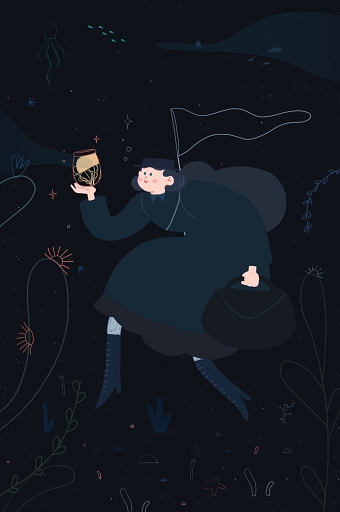 Entry for Fierce women illustration competiton