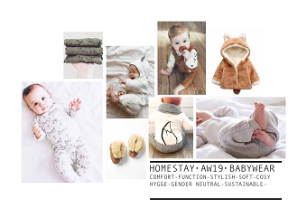 Sustainability baby collection concept