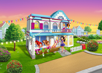 "Lego Friends" Box Art