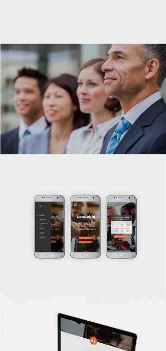 Lendable WEBSITE REDESIGN