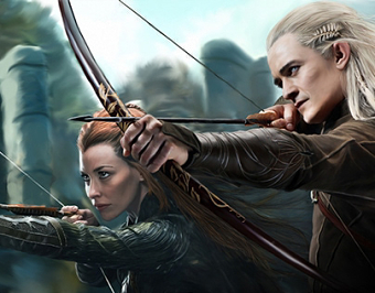 Tauriel and Legolas