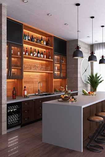 Home Bar Renders