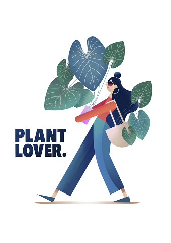 Plant Lover illustration