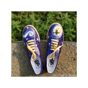 Potter meets VanGogh (Shoes)