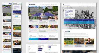 Homepage and product page - redesign