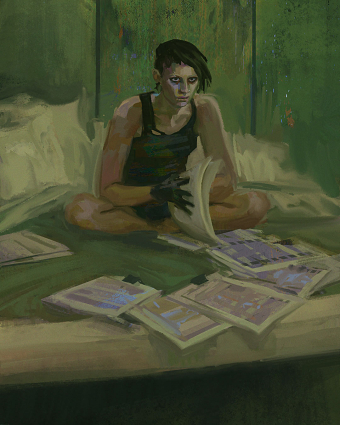 The Girl with the Dragon Tattoo | Film Illustration
