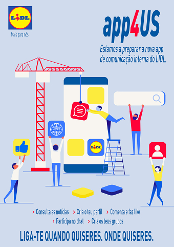 LIDL NEW APP POSTER