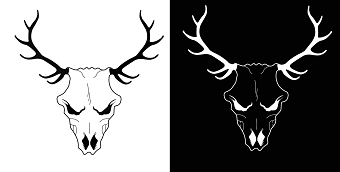 Logo Deer Skull