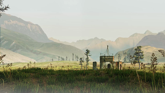 3D + 2D matte painting