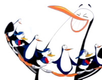ANIMATED COMMERCIAL (Marinela Penguins)