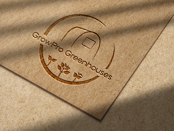 GrowPro Greenhouses - Logo Design