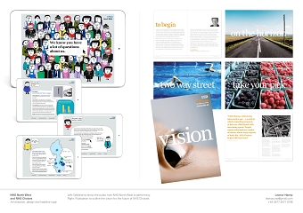 Website for NHS North West and publication for NHS Choices