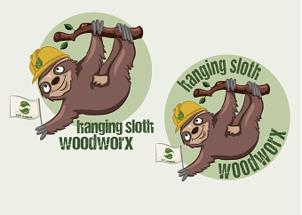 hanging sloth woodworx