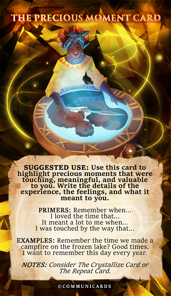 Communicards (The Precious Moment Card)