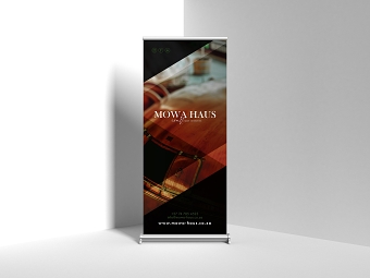Mowa Haus @ Roll-up Banner Designs