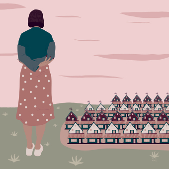STAY AT HOME ILLUSTRATION
